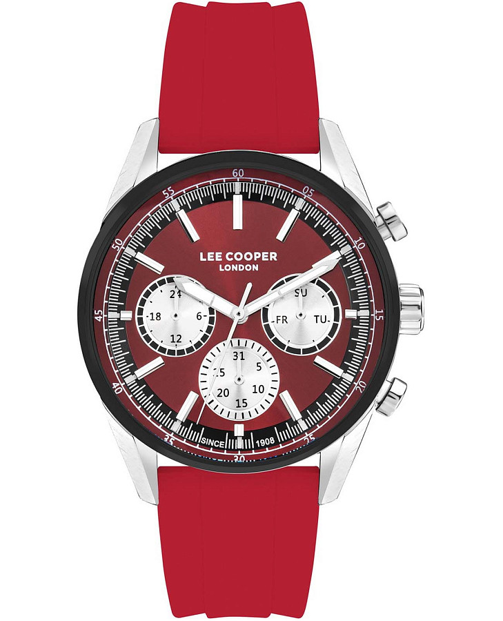 Часы Lee Cooper LC07987.388 — мужские, красный