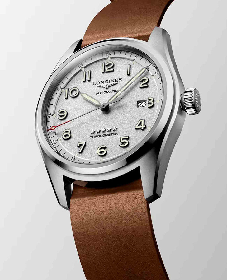 Часы Longines Spirit Prestige Edition L3.811.4.73.9 — мужские, серебристый