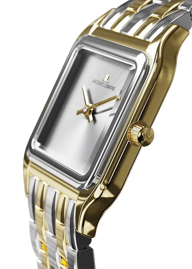 Часы Jacques Lemans Elegance 1-2218C — кварцевые, сталь металл