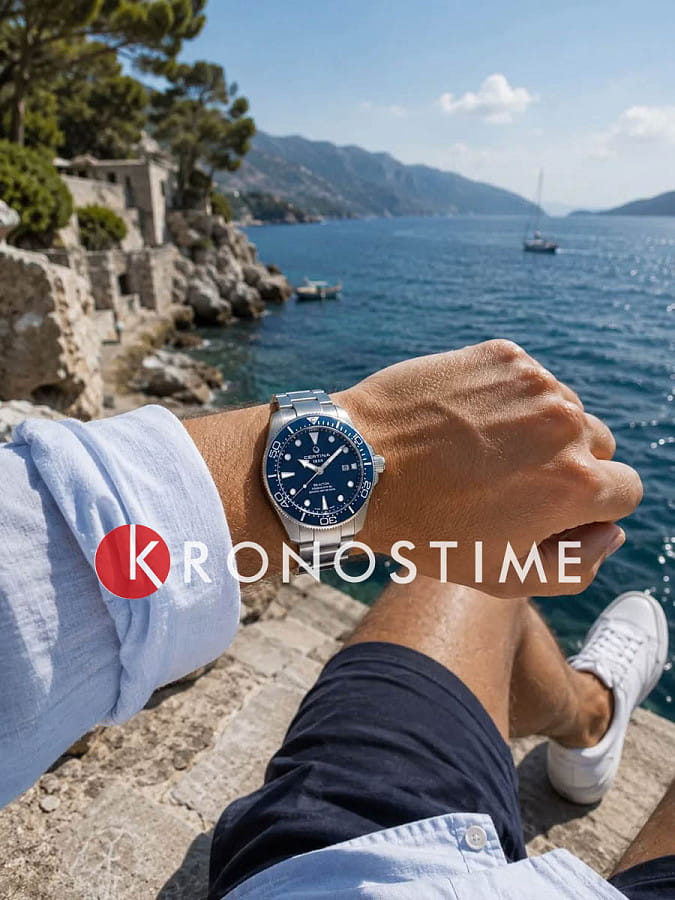 Часы Certina DS Action Diver C032.607.11.041.00 — сталь металл, нержавеющая сталь