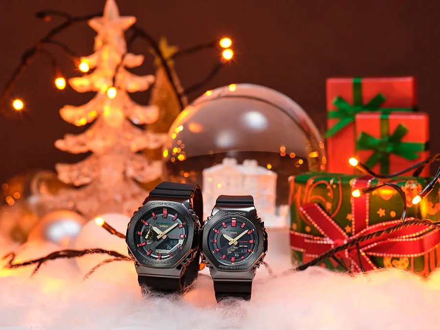 Часы Casio G-Shock GM-2100CH-1A — Япония, электронные