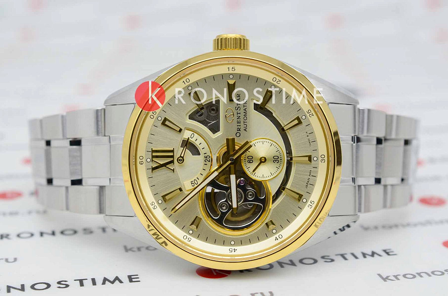Часы Orient Star RE-AV0124G (RK-AV0124G) — механические, сталь металл