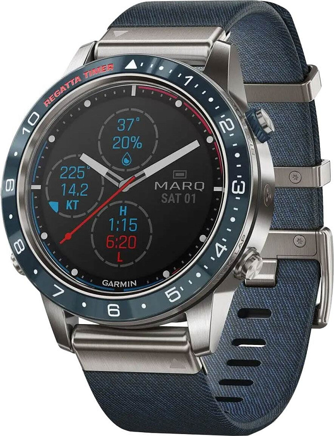 Часы Garmin MARQ Captain 010-02006-07 — нейлон, мужские