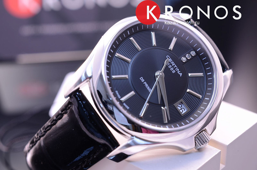 Часы Certina C004.210.16.056.00 — кварцевые, сталь металл