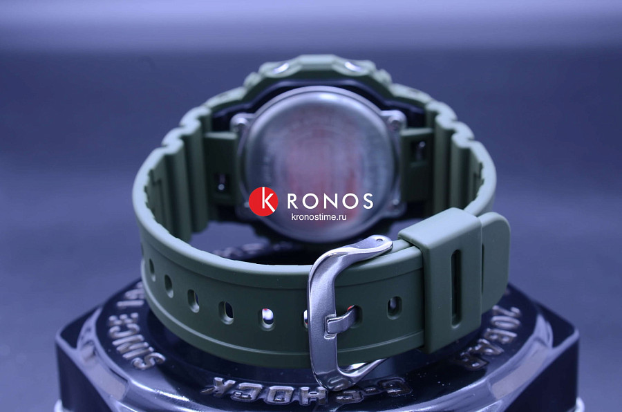 Часы Casio G-Shock DW-5610SU-3DR (DW-5610SU-3E) — зеленый, пластик