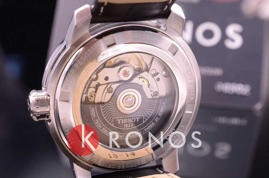 Часы Tissot PRC 200 Powermatic 80 T055.430.16.057.00 — черный, сталь металл