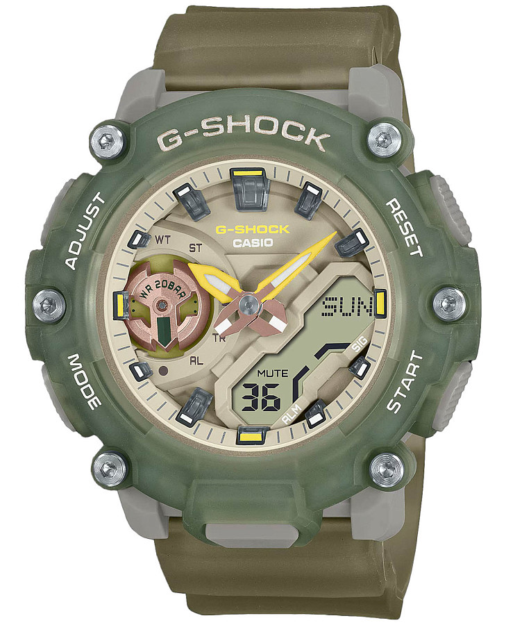 Часы Casio G-Shock GMA-S2200PE-3A — женские, бежевый