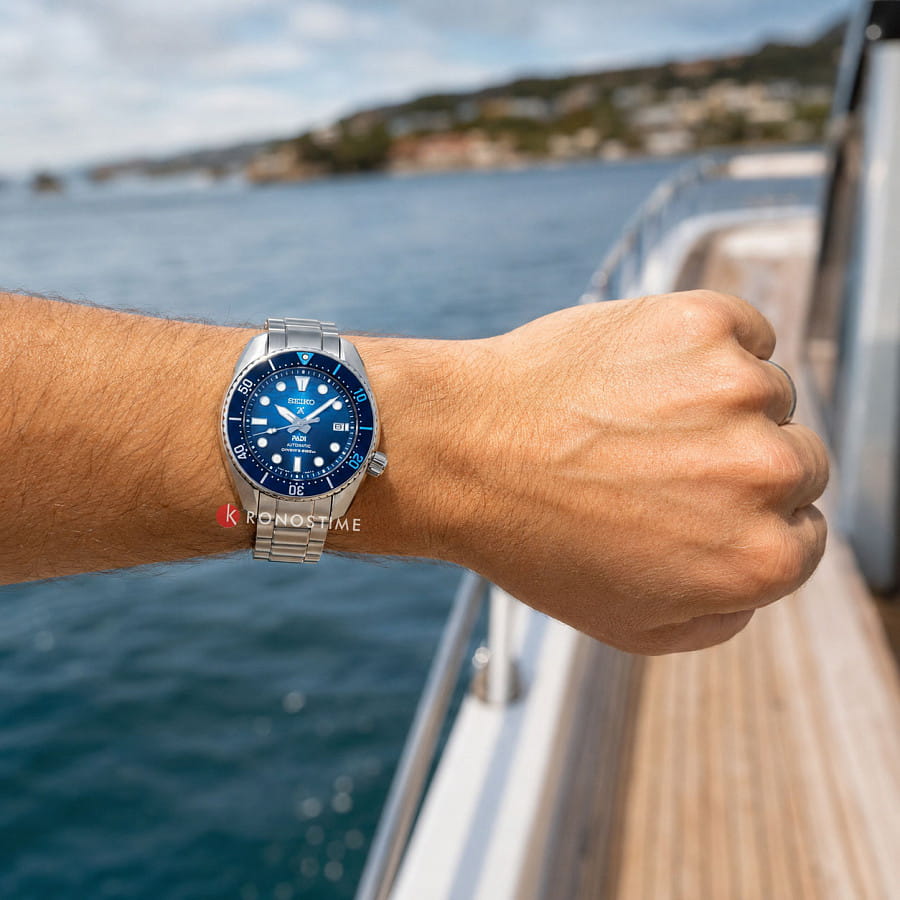 Часы Seiko Prospex SPB375J1 — мужские, механические
