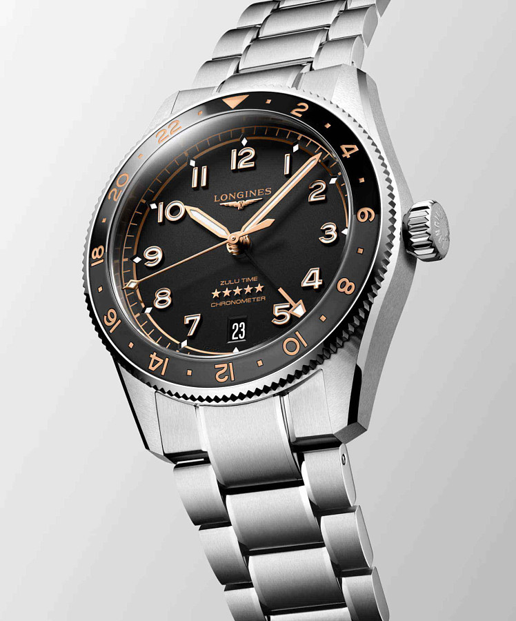 Часы Longines Spirit L3.802.4.50.6 — механические, Швейцария, мужские