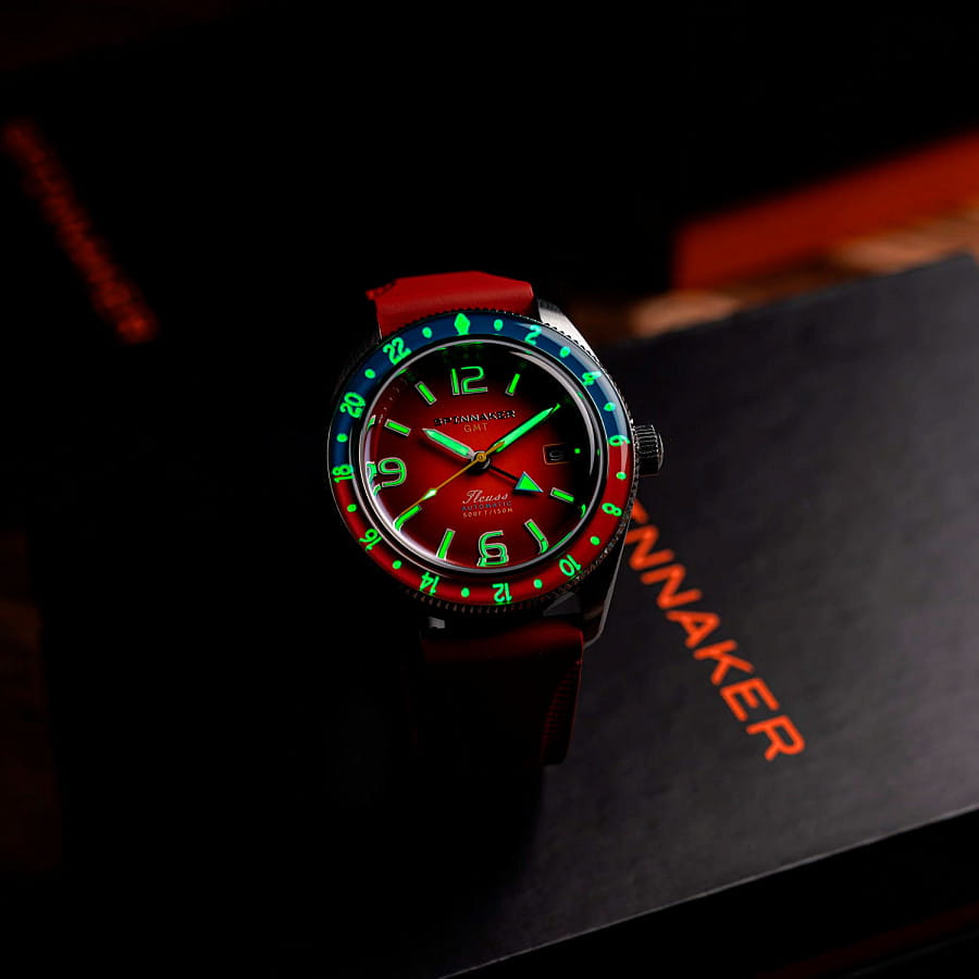 Часы Spinnaker Fleuss Gmt Automatic SP-5120-99 — сталь металл, Италия