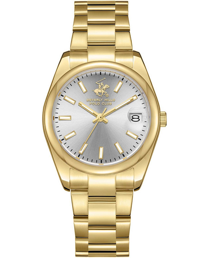 Часы Beverly Hills Polo Club BP3649X.130 — женские, серебристый
