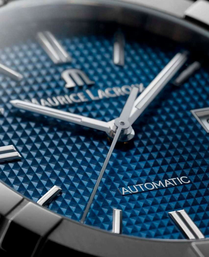 Часы Maurice Lacroix Aikon Automatic AI6008-SS002-430-1 — мужские, серебристый