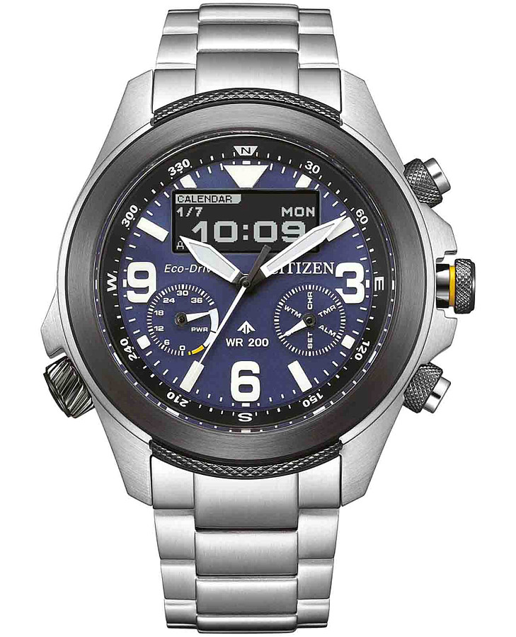 Часы Citizen Promaster JV1006-51L — мужские, синий