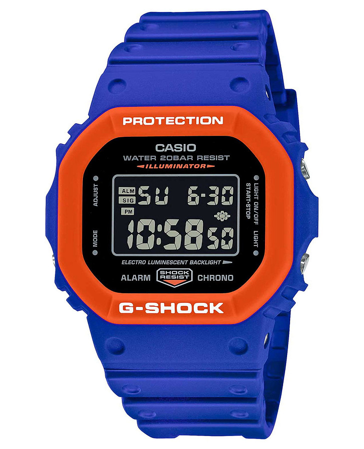 Часы Casio G-Shock DW-5610SC-2DR (DW-5610SC-2) — мужские, черный