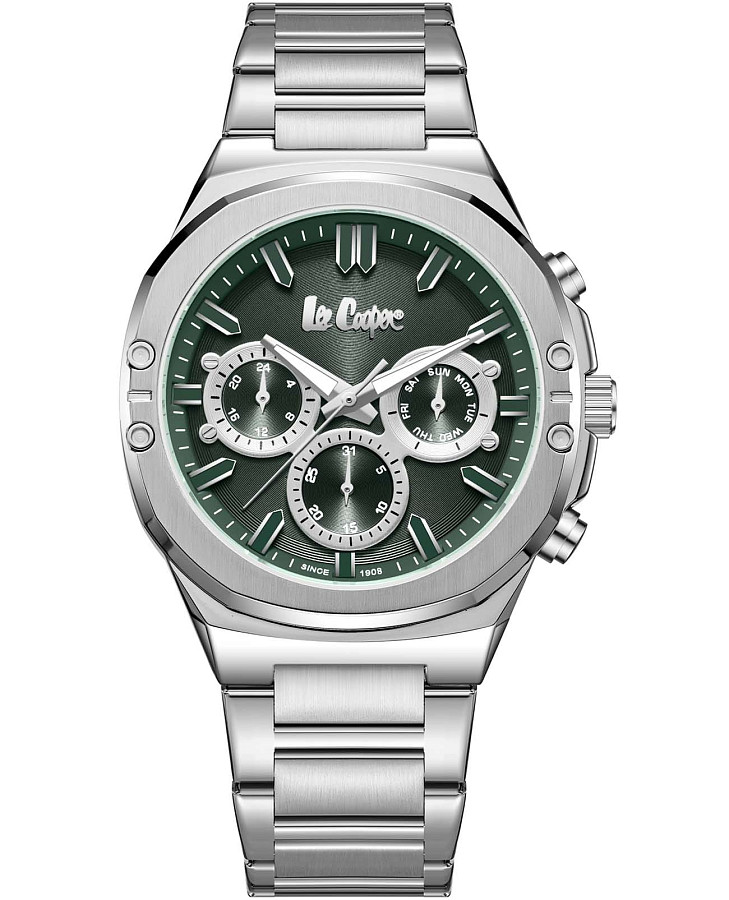 Часы Lee Cooper LC07991.370 — мужские, зеленый