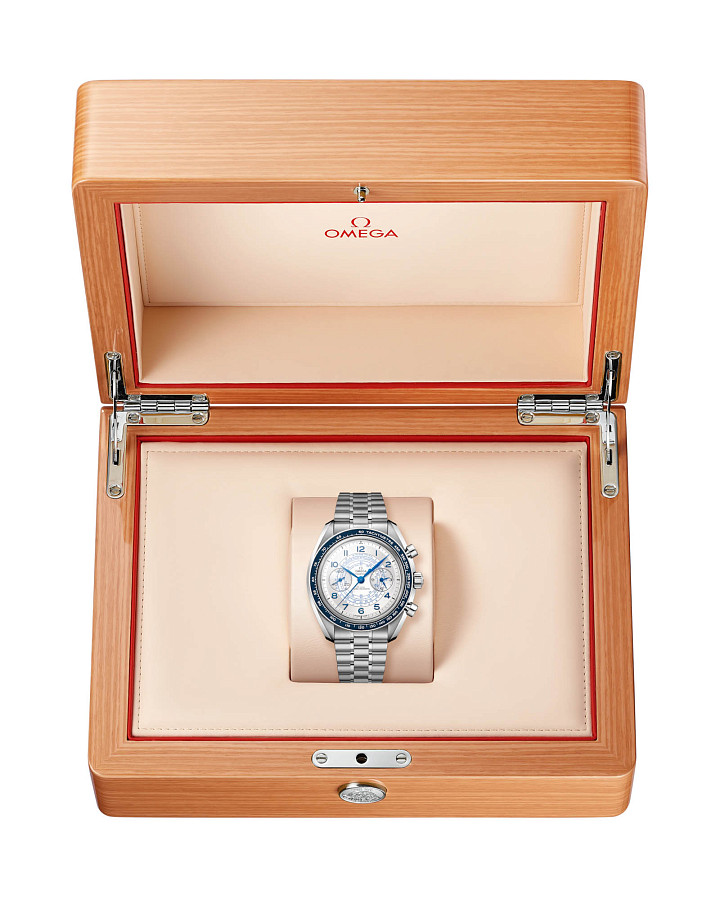 Часы Omega Speedmaster Chronoscope 329.30.43.51.02.001 — сталь металл, Швейцария