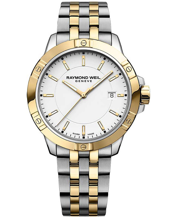 Часы Raymond Weil Tango 8160-STP-30041 — мужские, белый