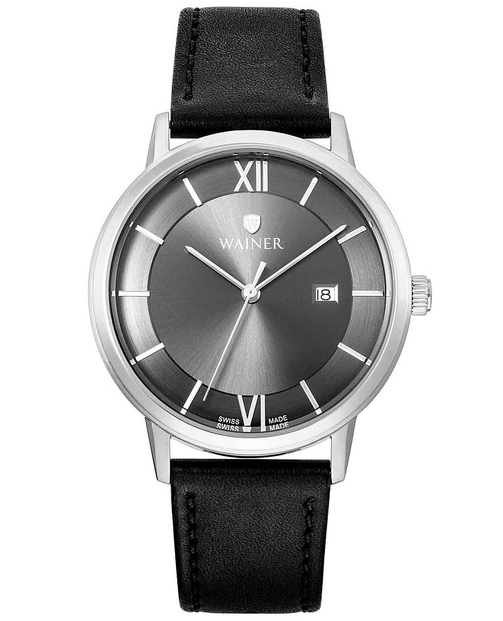 Часы Wainer Classic WA.11190-B — мужские, черный