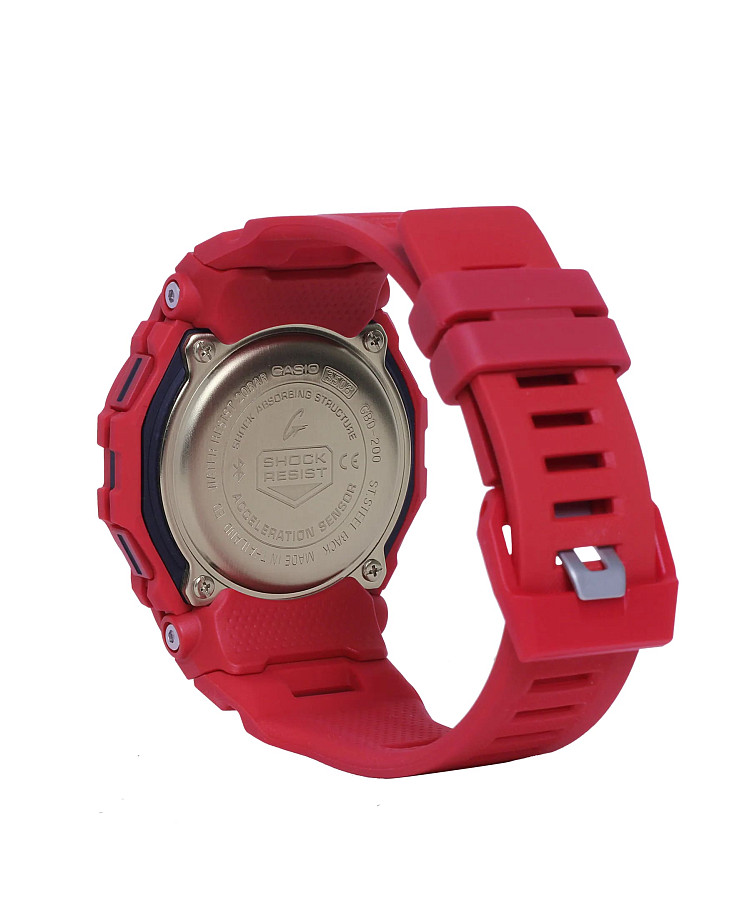 Часы Casio G-Shock GBD-200RD-4 — электронные, пластик