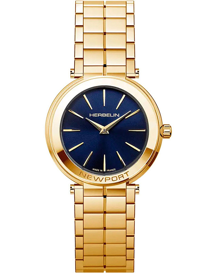 Часы Herbelin Newport Slim 16922BP15 — женские, синий