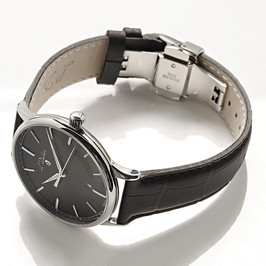 Часы L'Duchen Vintage D 821.11.31 — мужские, кожаный