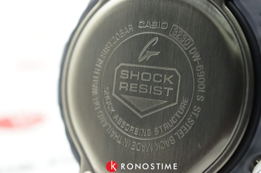 Часы Casio G-Shock DW-6900LS-1 — оранжевый, электронные