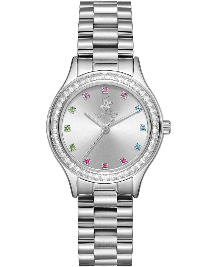 Часы Beverly Hills Polo Club BP3639C.330 — женские, серебристый