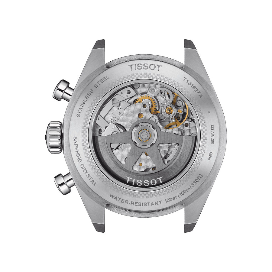 Часы Tissot PRS 516 Automatic Chronograph T131.627.11.052.00 — сталь металл, Швейцария