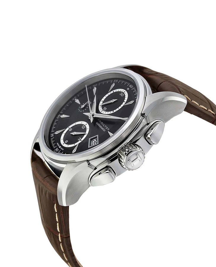 Часы Hamilton Jazzmaster Auto Chrono H32616533 — механические, сталь металл