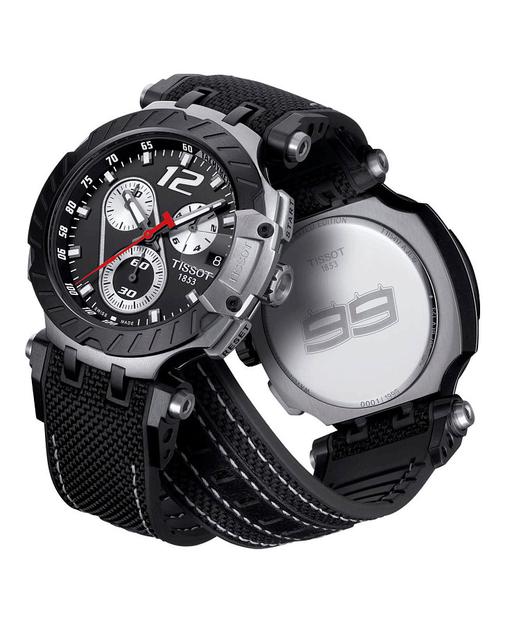 Часы Tissot T-Race Jorge Lorenzo 2019 T115.417.27.057.00 — каучук, мужские