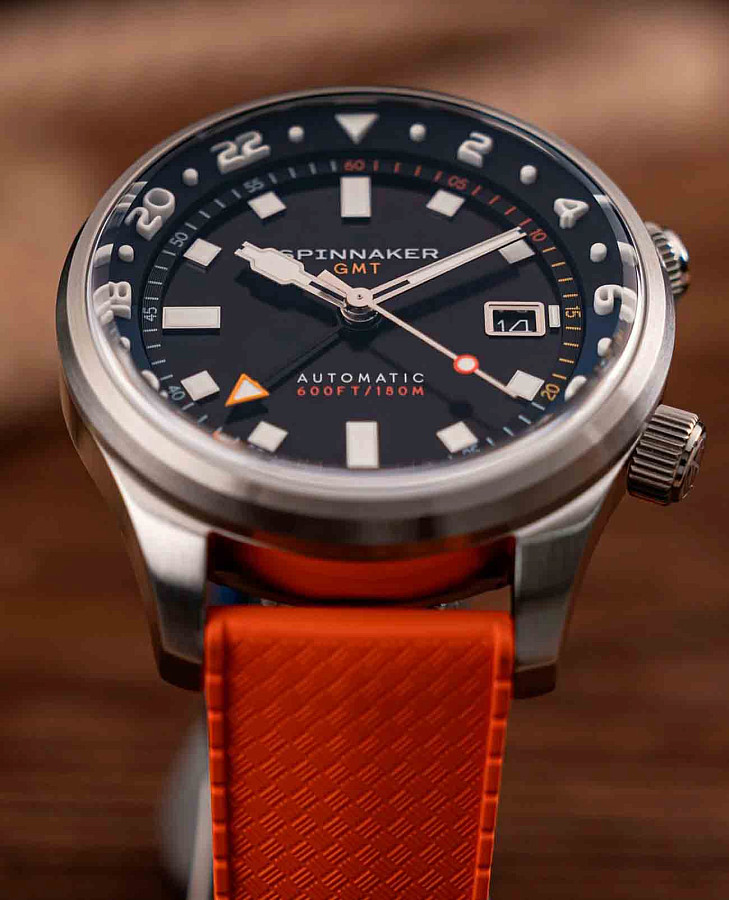 Часы Spinnaker Bradner Gmt Automatic SP-5121-66 — механические, Англия, мужские