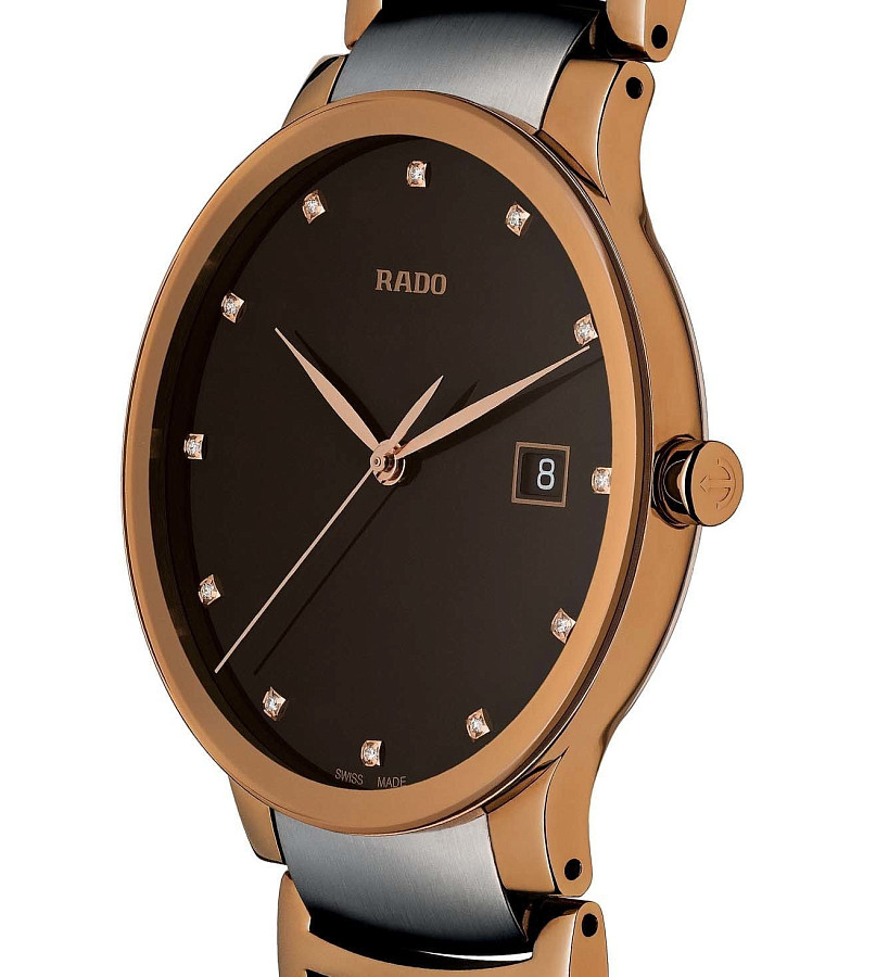 Часы Rado Centrix Diamonds R30554723 — кварцевые, сталь металл