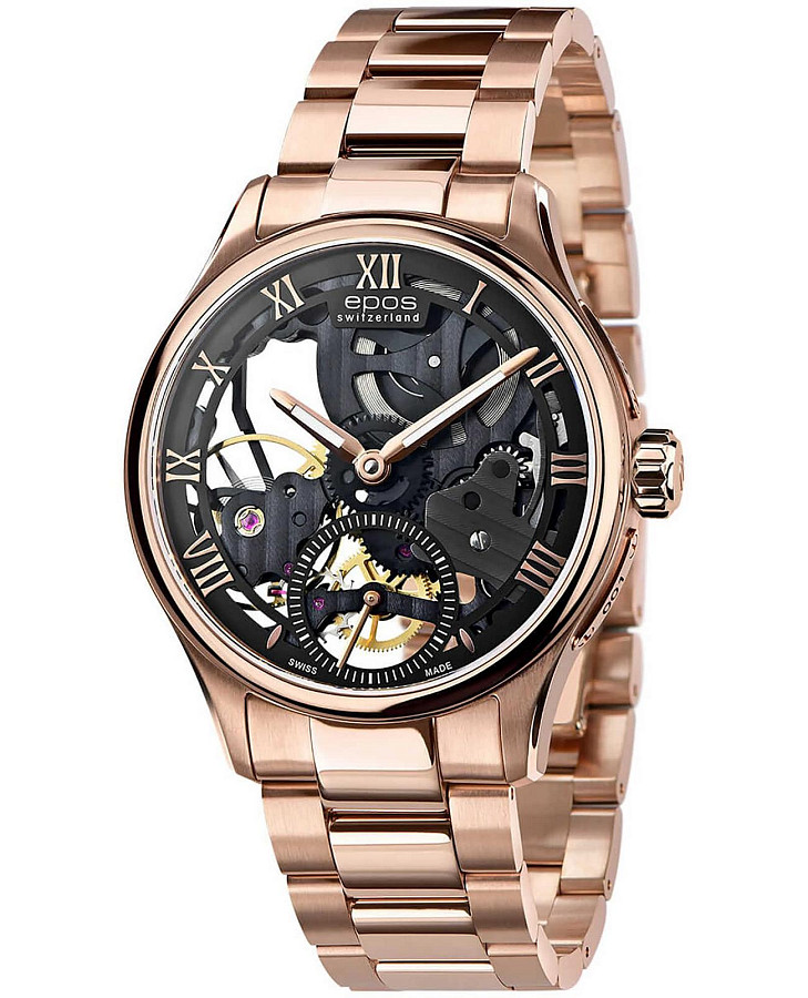 Часы Epos Originale 3500.169.24.25.34 — мужские, черный