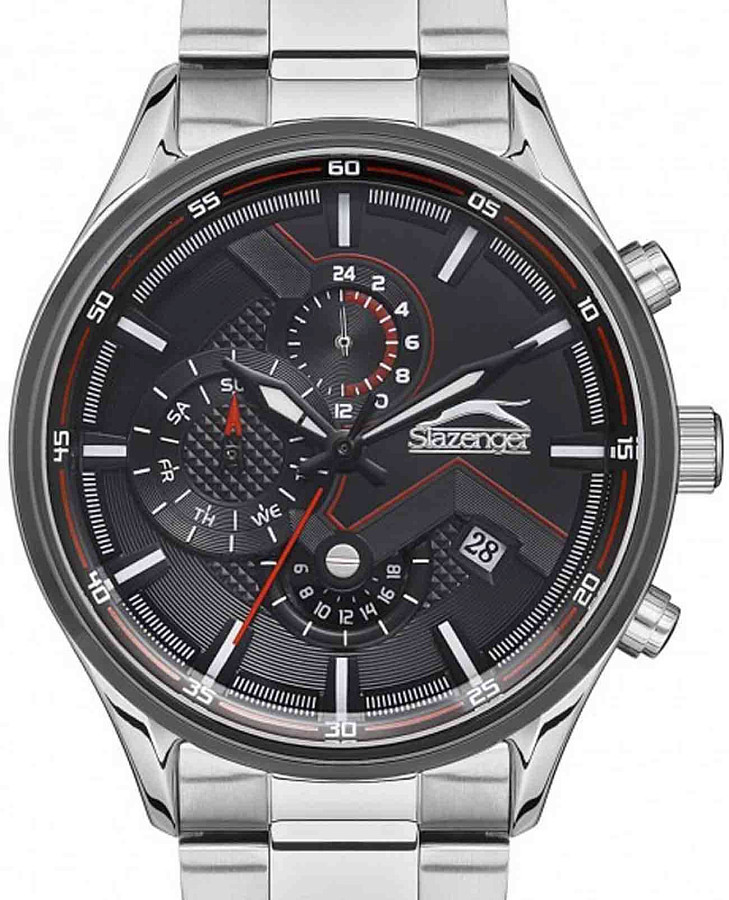 Часы Slazenger SL.09.2146.2.01 — кварцевые, суперметалл металл