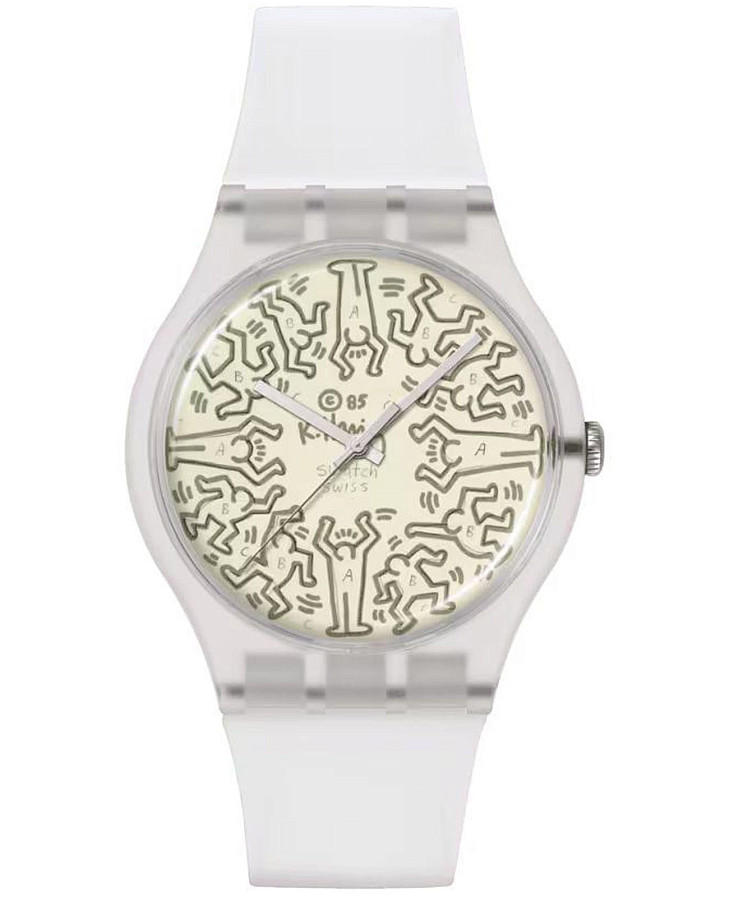 Часы Swatch New Gent Biosourced SO29Z145 — мужские, бежевый