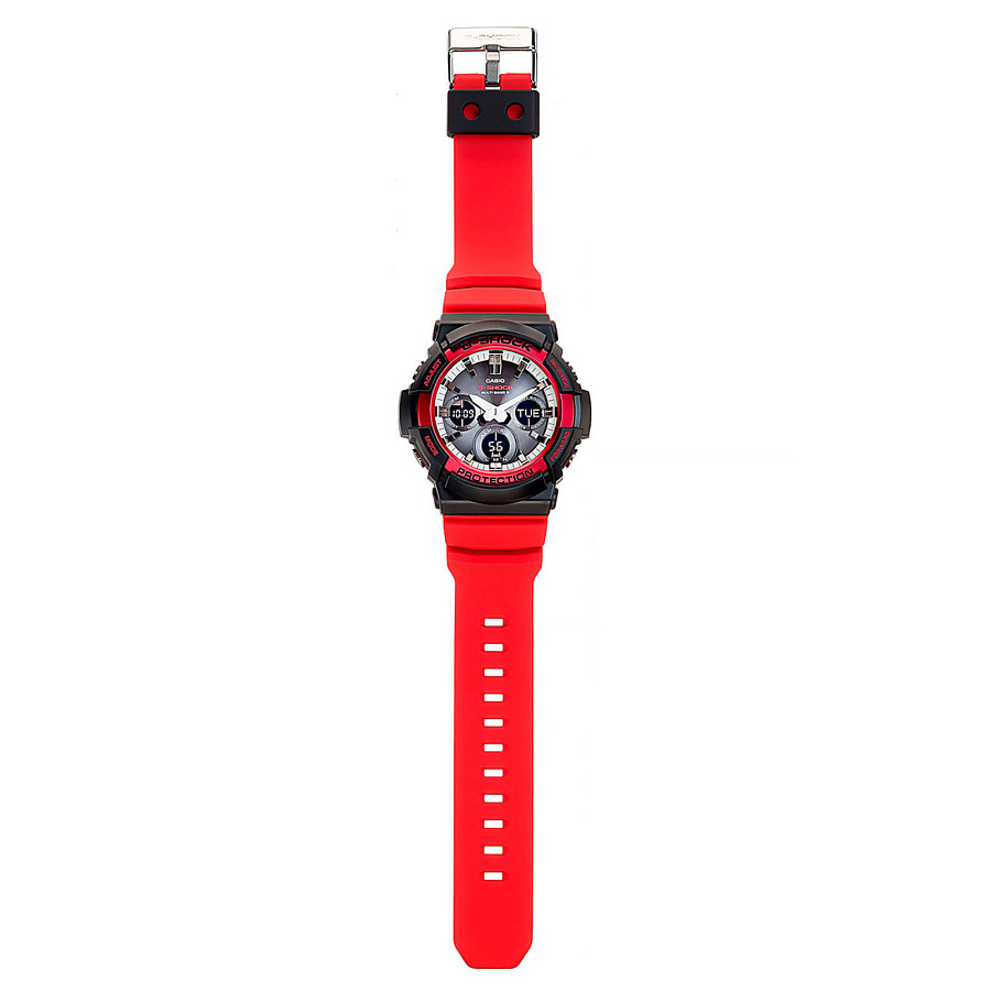 Часы Casio G-Shock GAW-100RB-1A — мужские, пластик