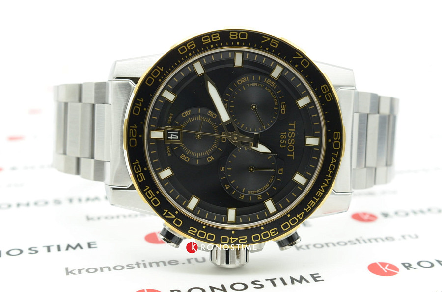 Часы Tissot SuperSport Chrono T125.617.21.051.00 — кварцевые, Швейцария, мужские