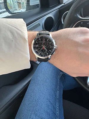 Фото покупателя: Швейцарские наручные часы Tissot PRC 200 Chronograph T114.417.17.057.00 с хронографом