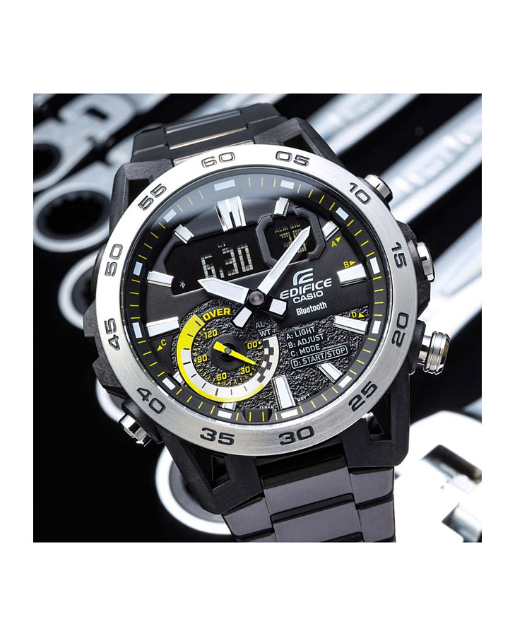 Часы Casio Edifice ECB-40DC-1ADF (ECB-40DC-1AEF) — Япония, кварцевые
