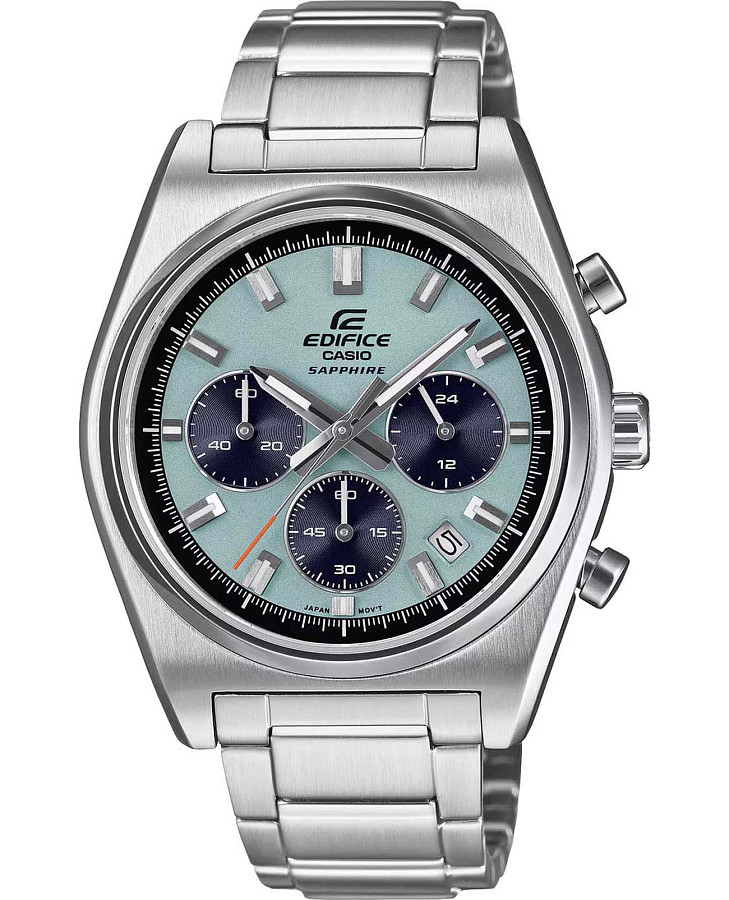 Часы Casio Edifice EFB-730D-2B — мужские, бирюзовый