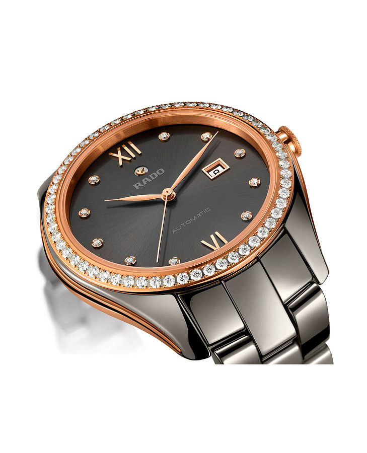 Часы Rado Hyperchrome Automatic Diamonds R32523702 — Швейцария, механические