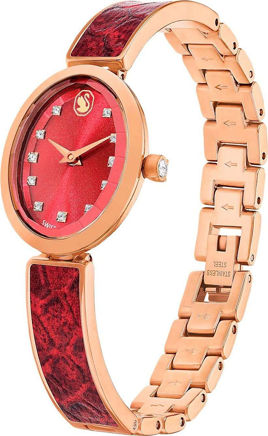 Часы Swarovski Crystal Rock Oval 5675998 — металл сталь, Швейцария
