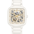 Швейцарские керамические механические часы Rado True Square Automatic Open Heart R27073702