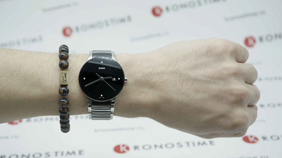 Часы Rado Centrix Diamonds R30934712 — кварцевые, Швейцария, мужские