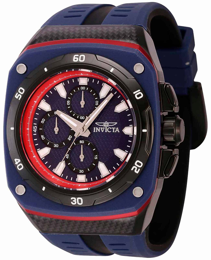 Часы Invicta Speedway IN46108 — мужские, синий