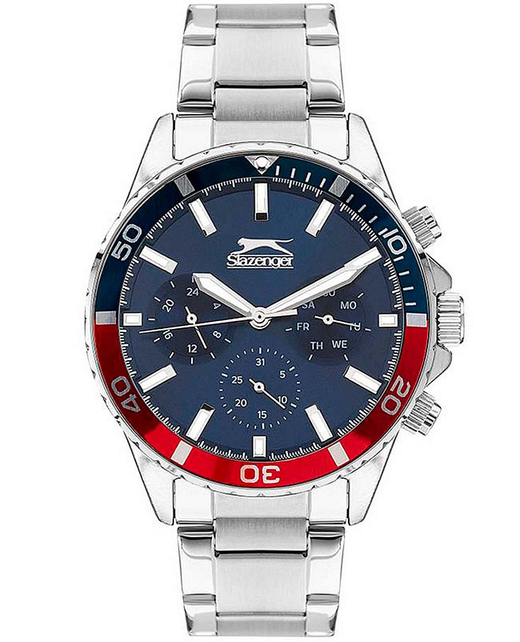 Часы Slazenger Multifunction SL.09.2065.2.03 — мужские, синий