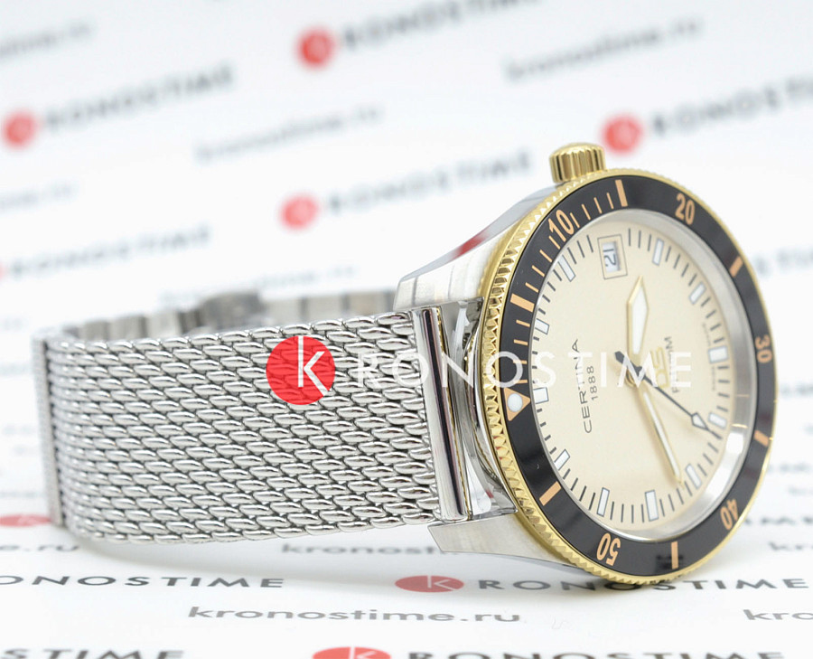 Часы Certina DS PH100M Gent C044.410.21.030.00 — металл сталь, Швейцария
