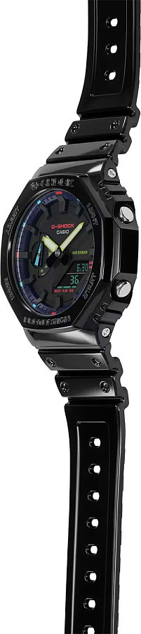 Часы Casio G-Shock GA-2100RGB-1ADR (GA-2100RGB-1A) — Япония, электронные
