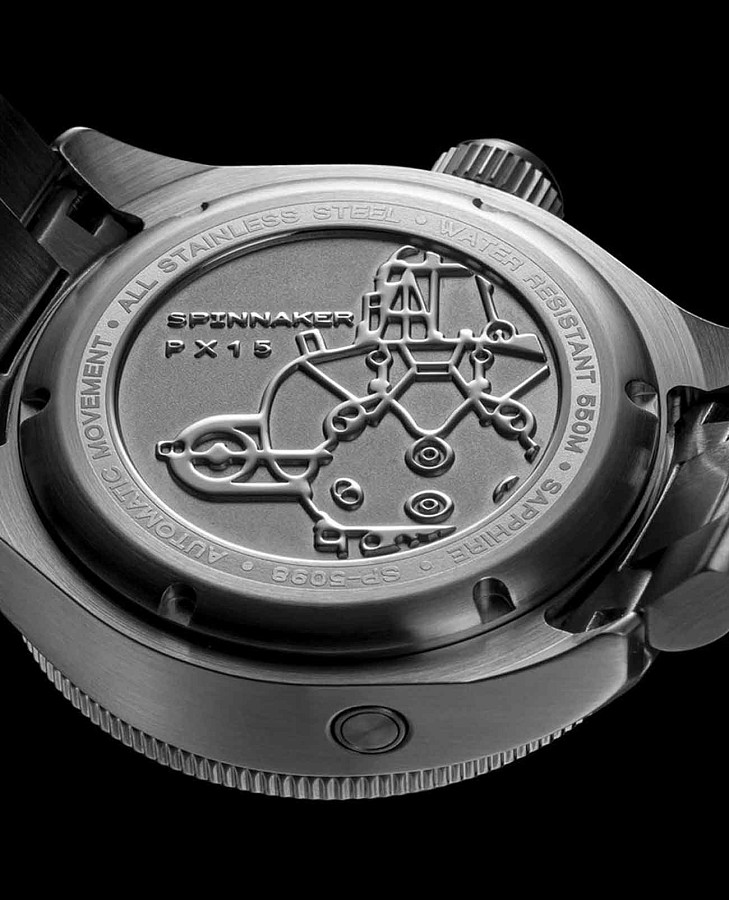 Часы Spinnaker Piccard SP-5098-11 — нержавеющая сталь, мужские