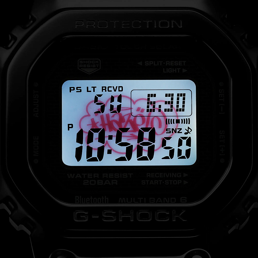 Часы Casio G-Shock GMW-B5000EH-1E — сталь металл